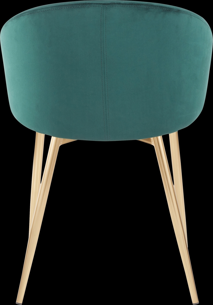 Cherlyn Green Side Chair - Thumbnail - Image 4
