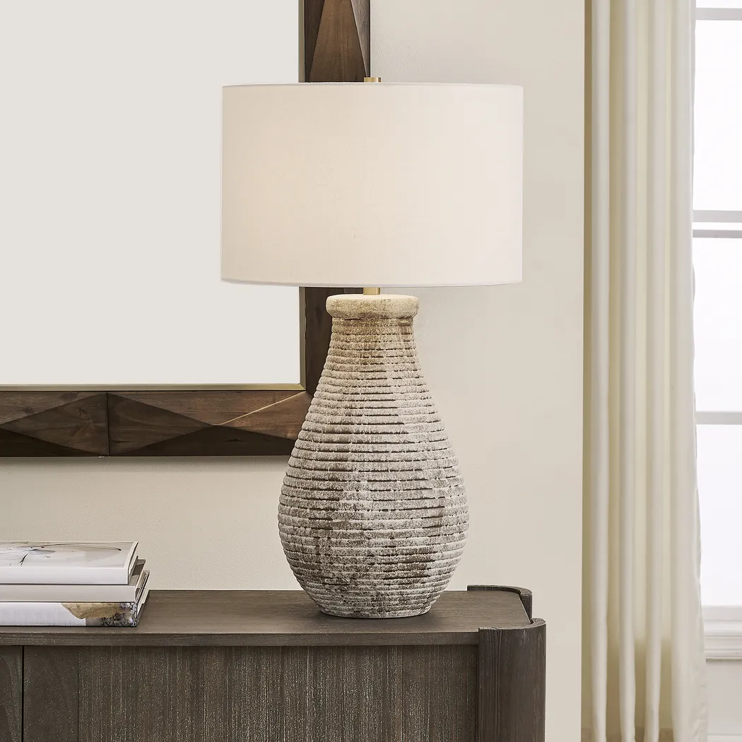Cherro Gray Lamp - Thumbnail - Image 3