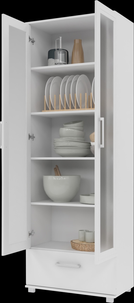 Cherryhill White Bookcase - Thumbnail - Image 3