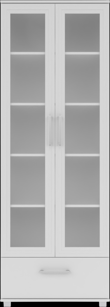 Cherryhill White Bookcase - Thumbnail - Image 5