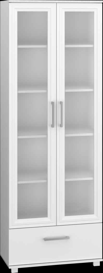 Cherryhill White Bookcase - Thumbnail - Image 7