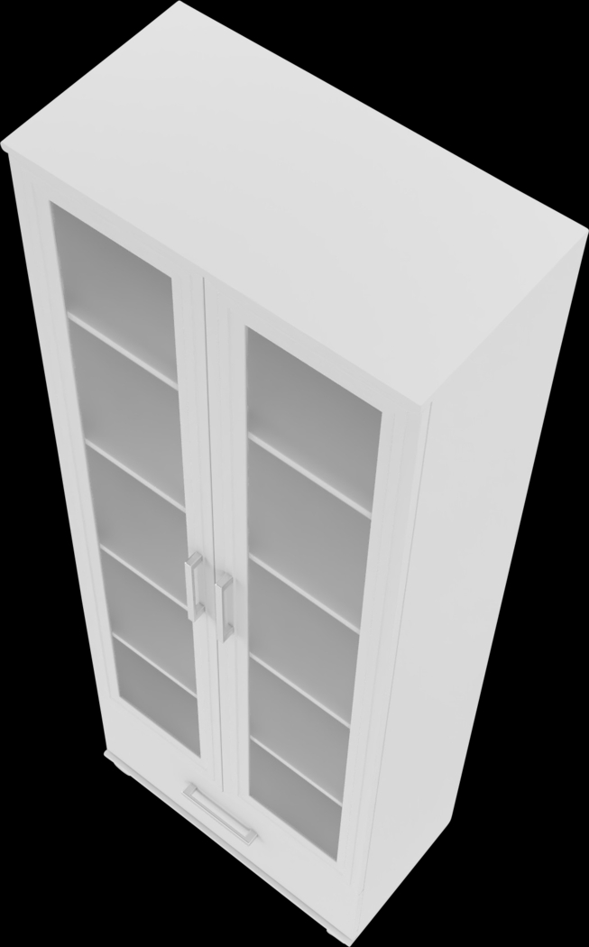 Cherryhill White Bookcase - Thumbnail - Image 9