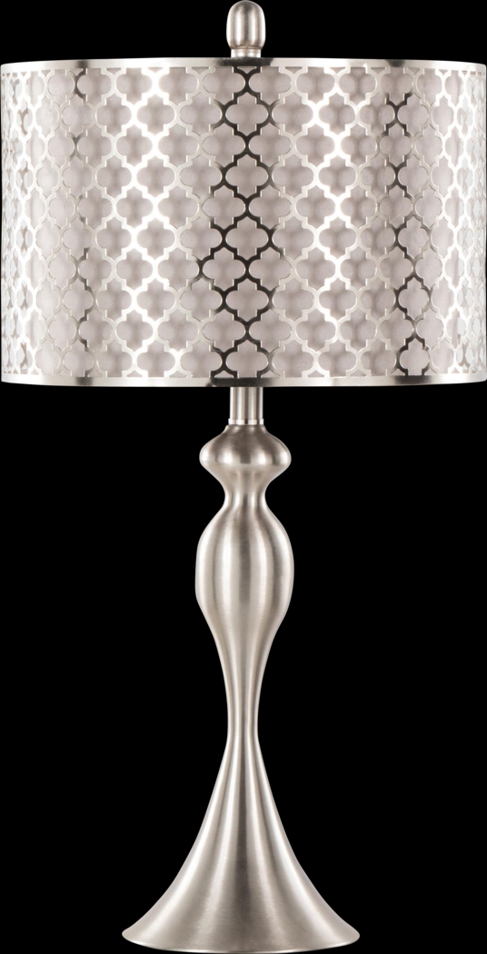 Cheryl Court Silver Table Lamps, Set of 2 - Thumbnail - Image 3