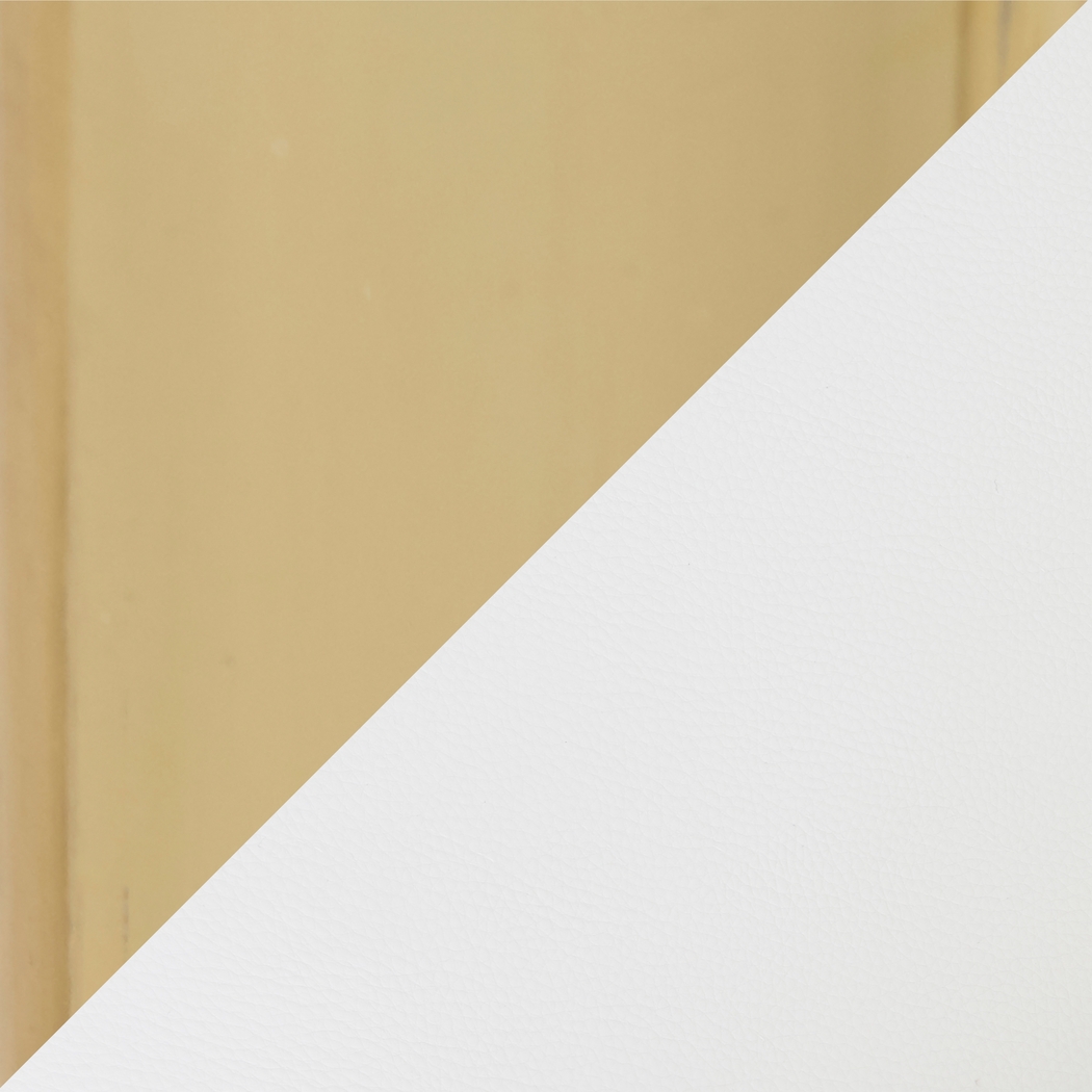 Cherylyn White Gold Side Chair - Thumbnail - Image 10