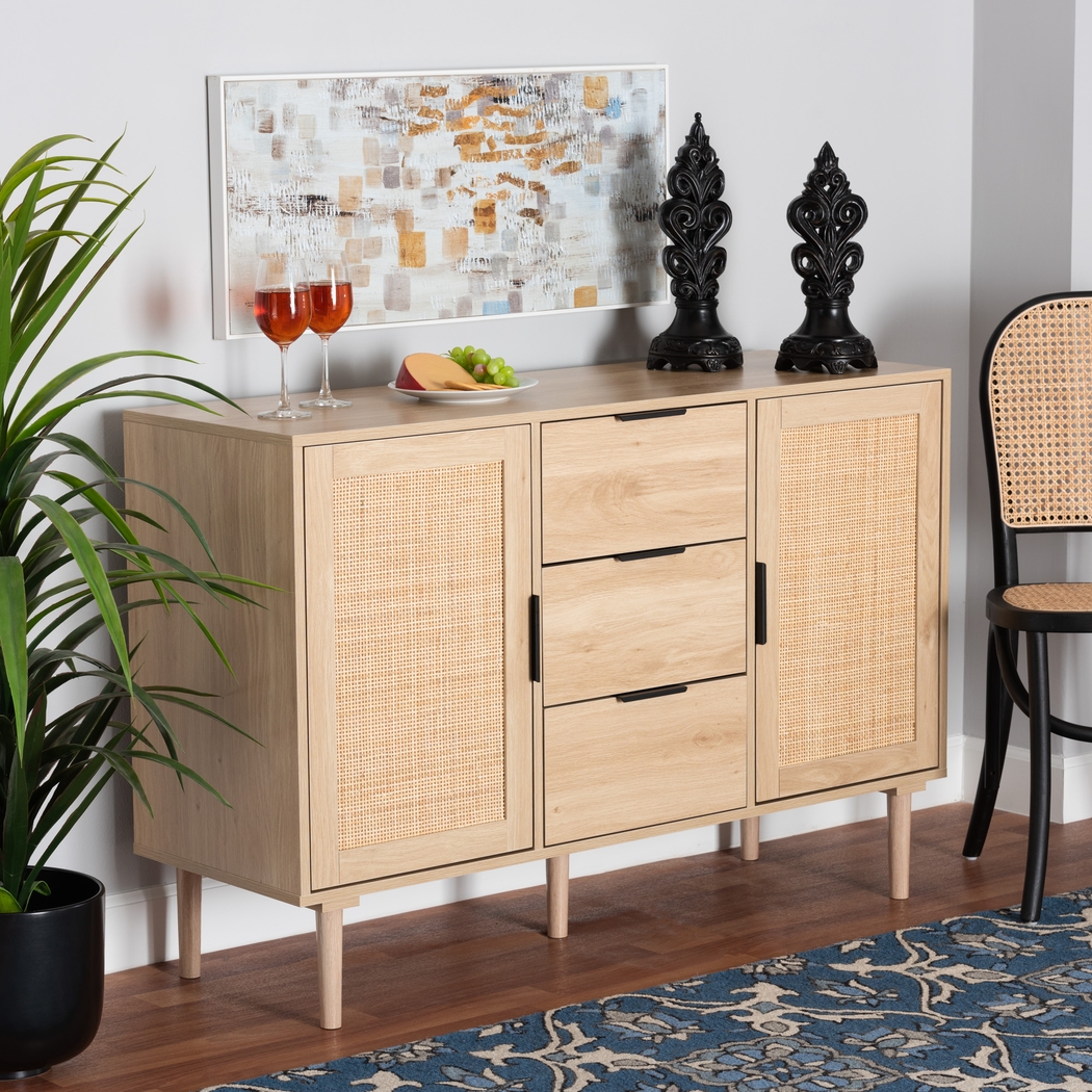 Chesak Natural Accent Cabinet - Thumbnail - Image 2