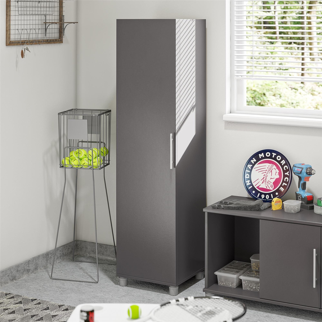 Chesalo Gray Storage Cabinet - Thumbnail - Image 2