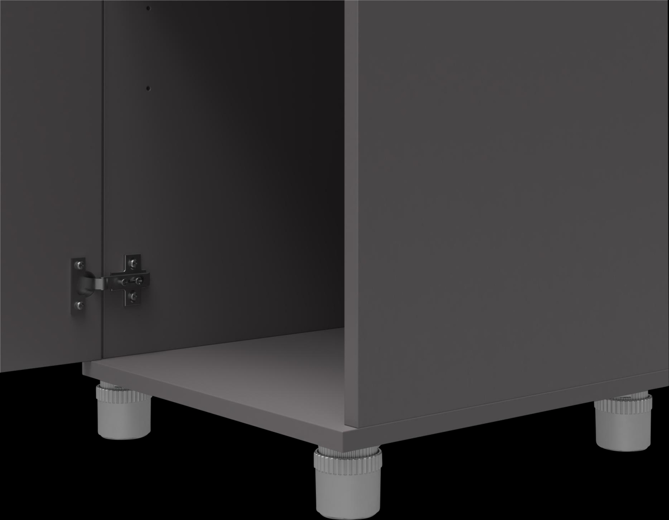Chesalo Gray Storage Cabinet - Thumbnail - Image 6