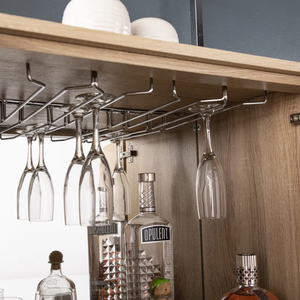 Chesboro Natural Bar Cabinet - Image 7