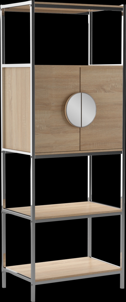 Chesboro Natural Bar Cabinet - Thumbnail - Image 1