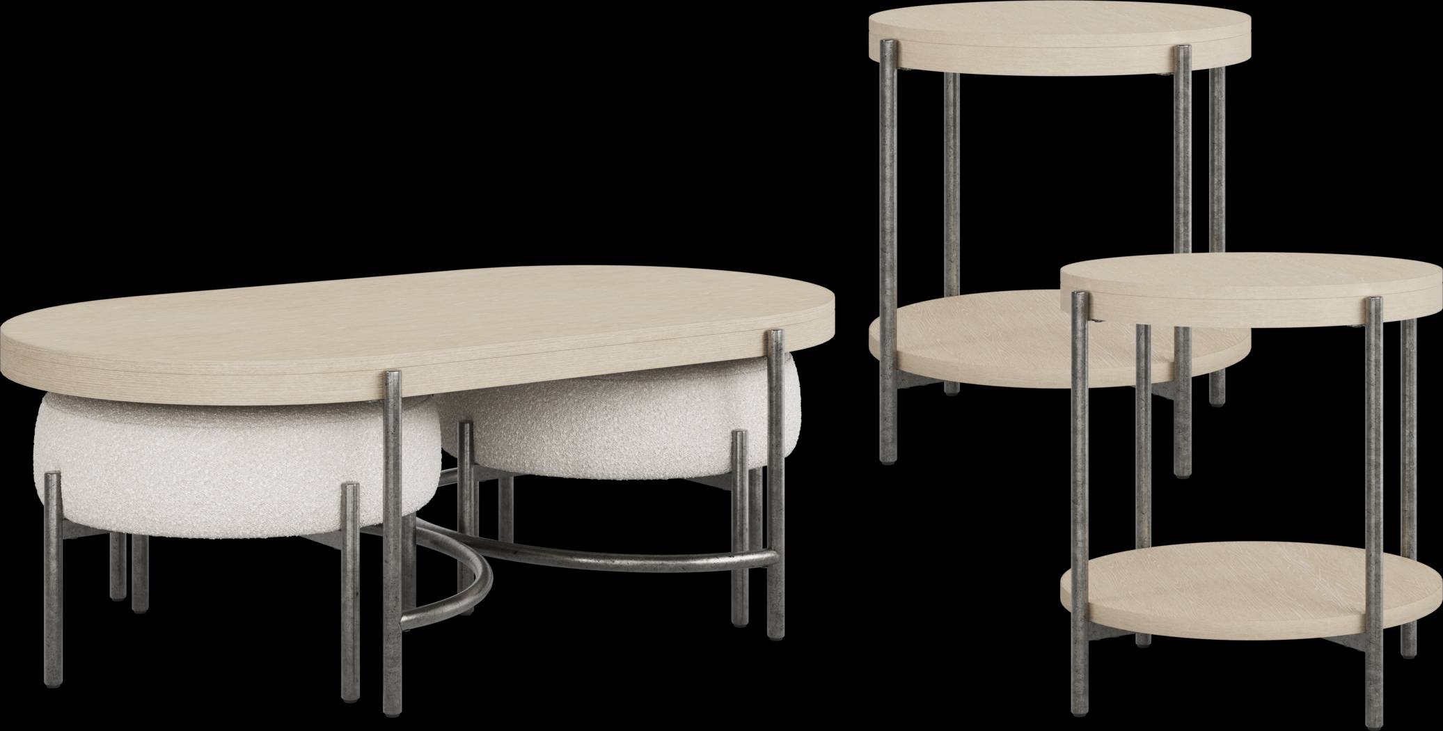 Haven Point Platinum 7 Pc Dual Power Reclining Living Room - Thumbnail - Image 14