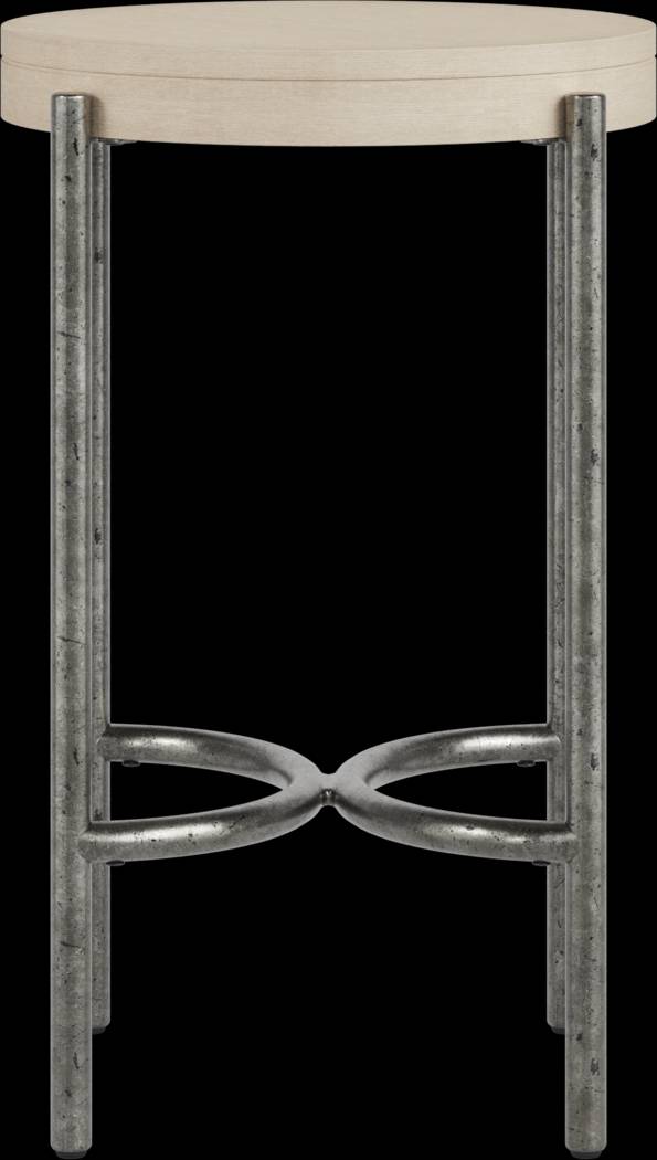 Cheshire Gray Round Side Table - Thumbnail - Image 2