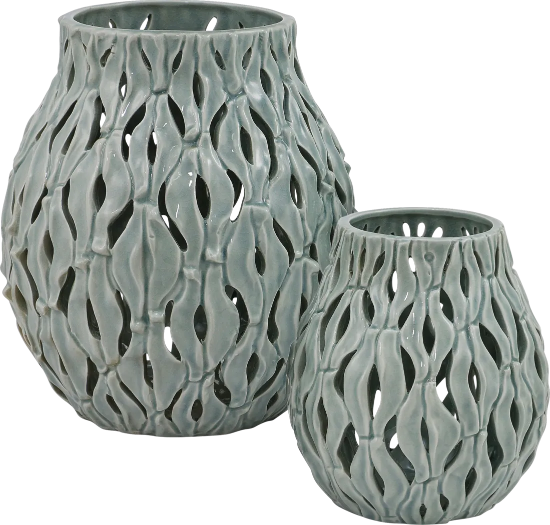 Chesna Green Lantern Set of 2 - Thumbnail - Image 1