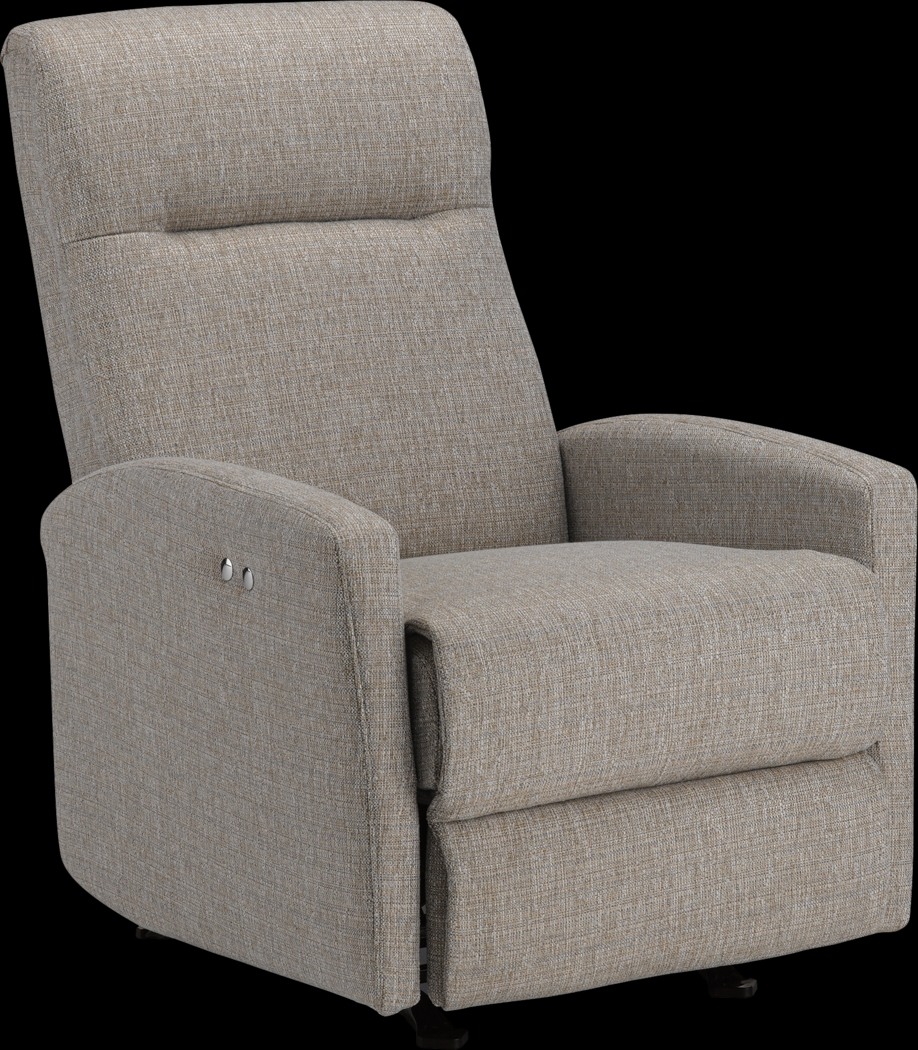 Cheswold Beige Power Recliner - Thumbnail - Image 1