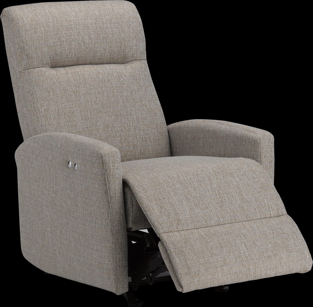 Cheswold Beige Power Recliner - Thumbnail - Image 3