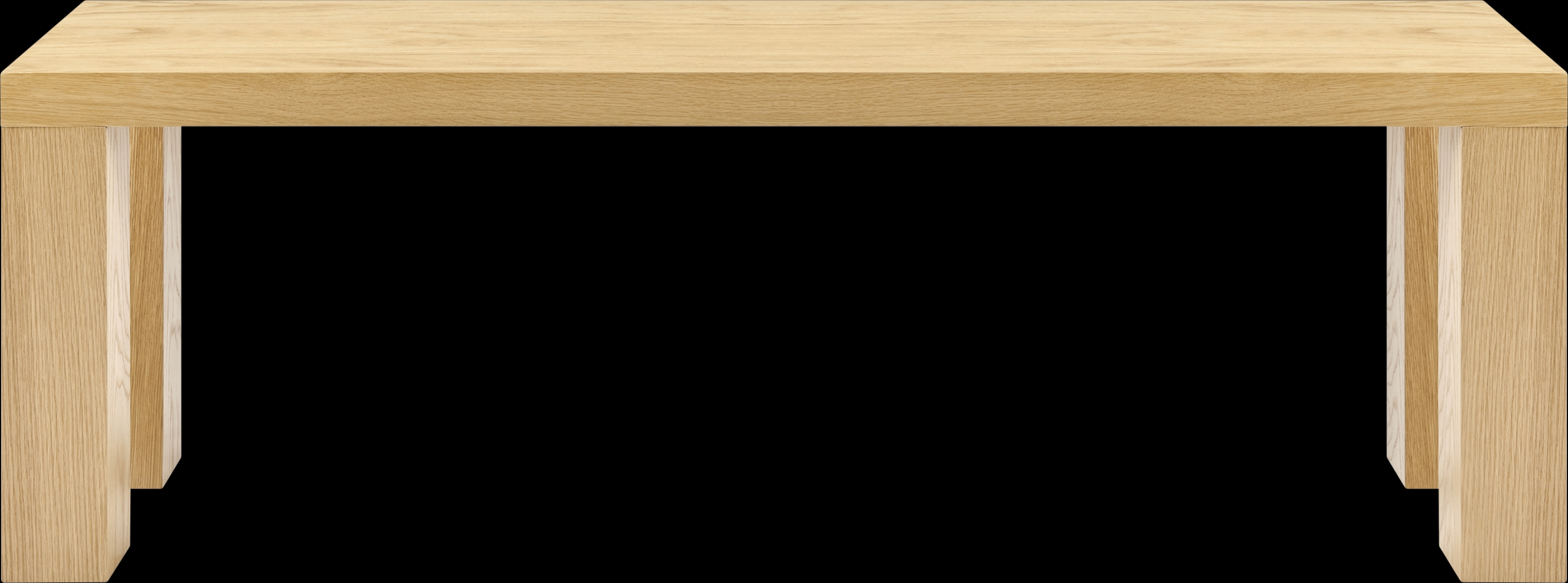 Chevae Brown 57 in. Dining Bench - Thumbnail - Image 4