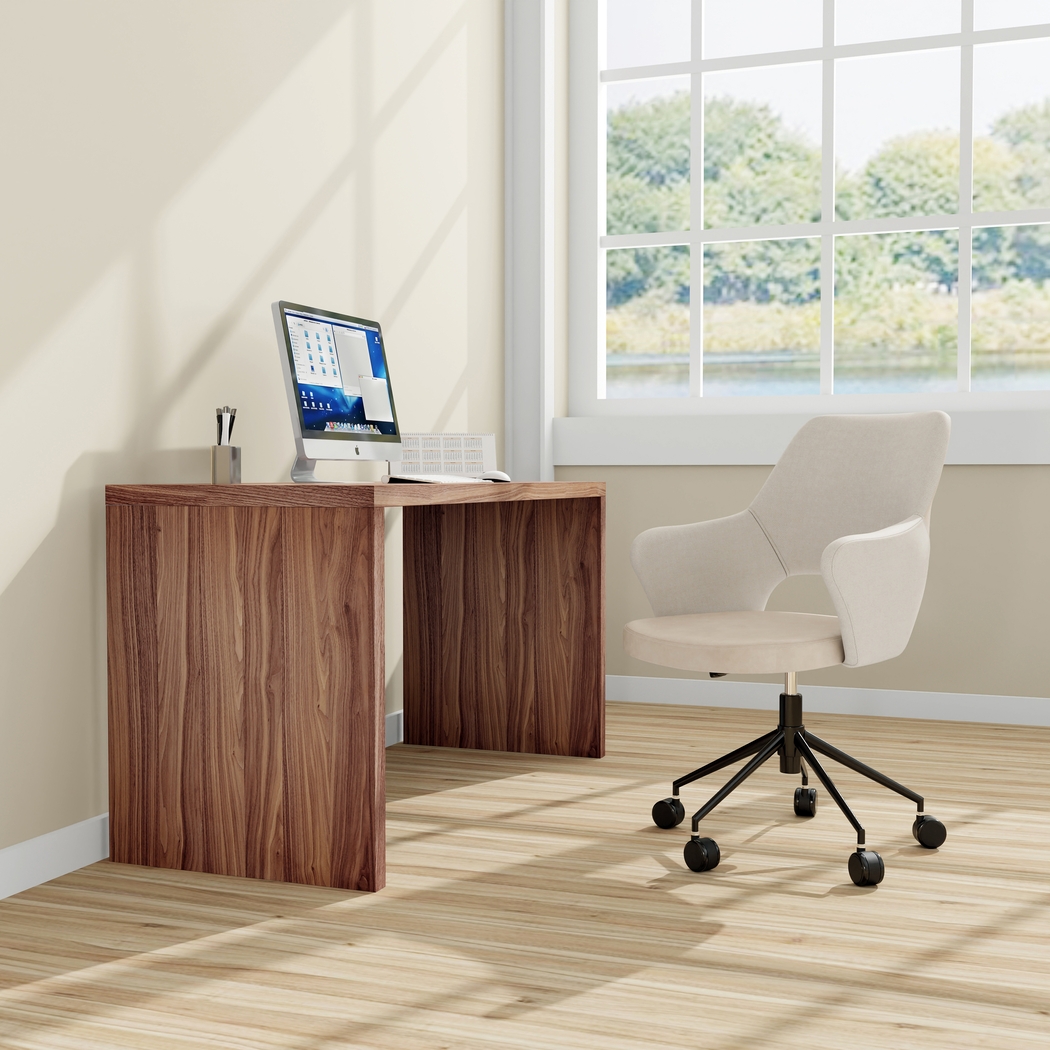 Chevae Brown Desk - Thumbnail - Image 2