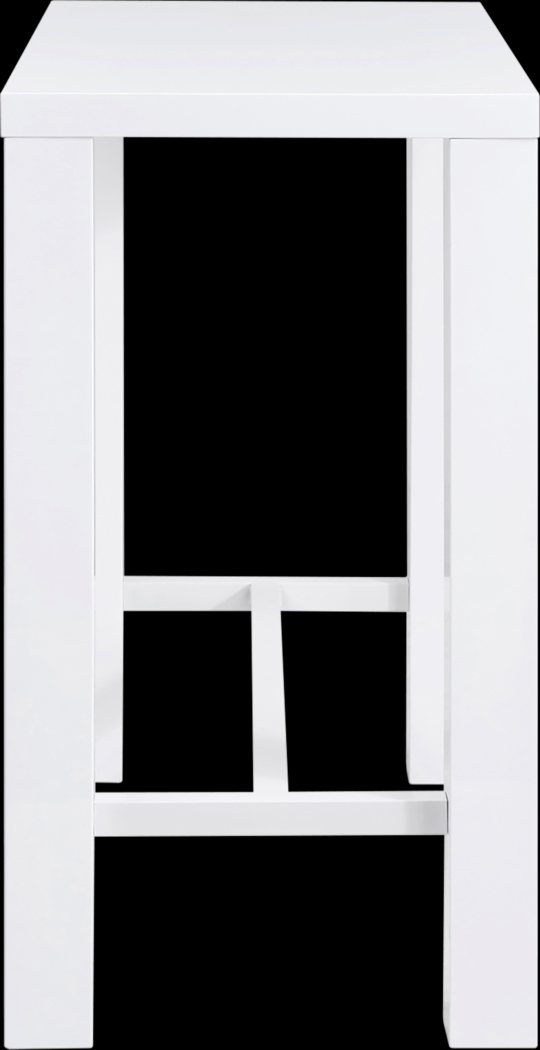 Chevae White Bar Height Table - Thumbnail - Image 6
