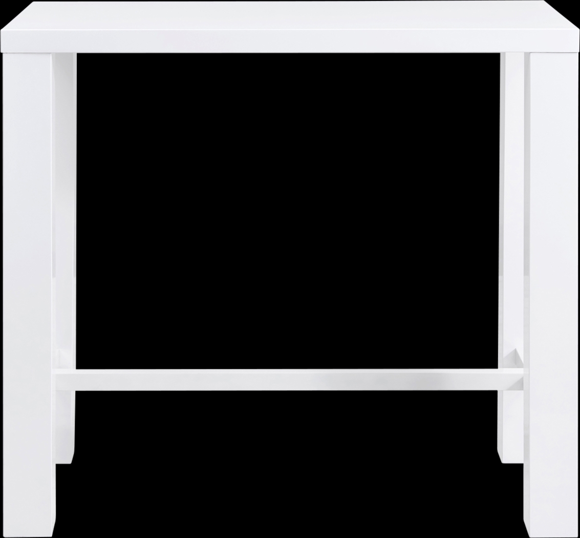 Chevae White Bar Height Table - Thumbnail - Image 7