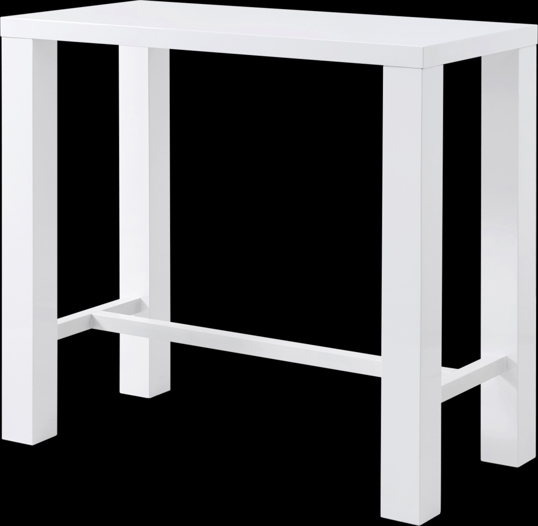 Chevae White Bar Height Table - Thumbnail - Image 8