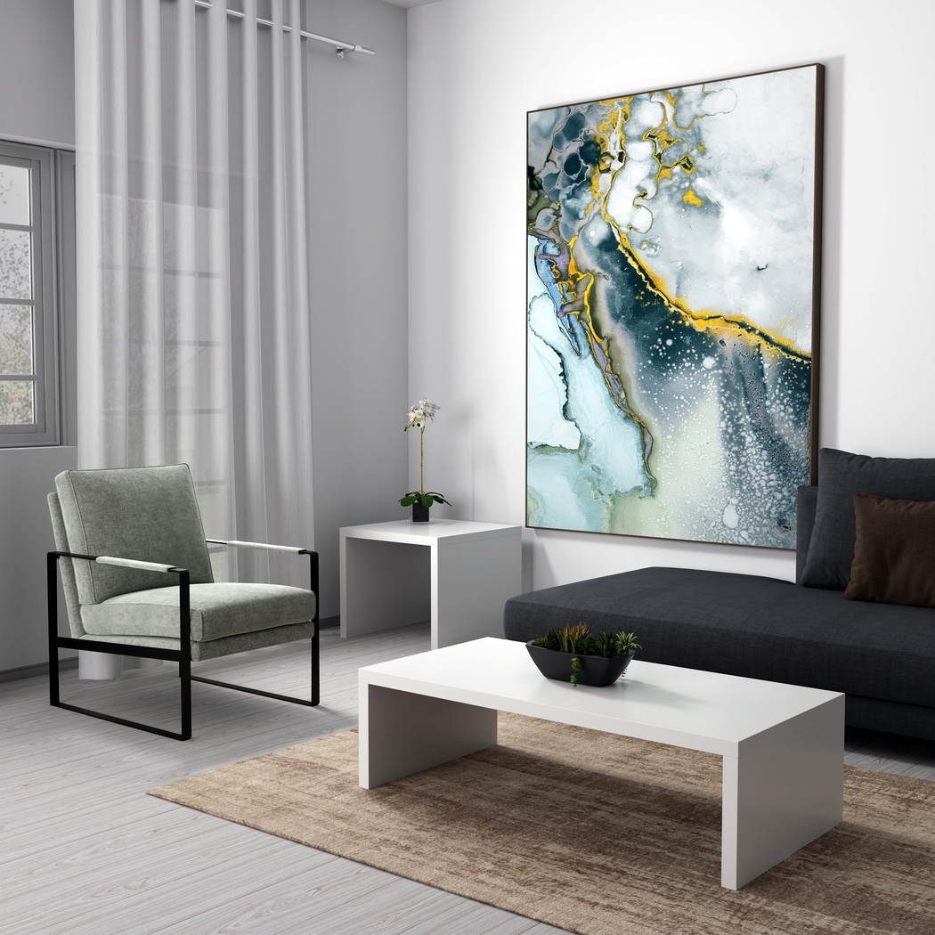 Chevae White Cocktail Table - Thumbnail - Image 2