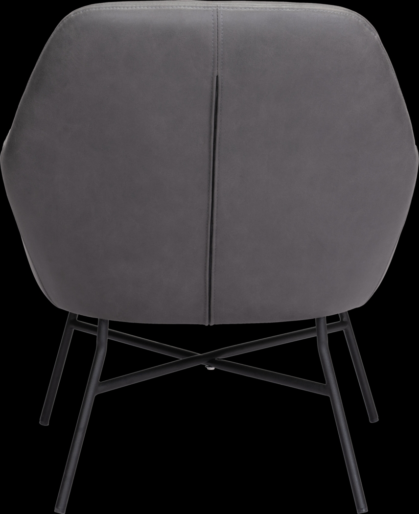 Chevigny Gray Accent Chair - Thumbnail - Image 7