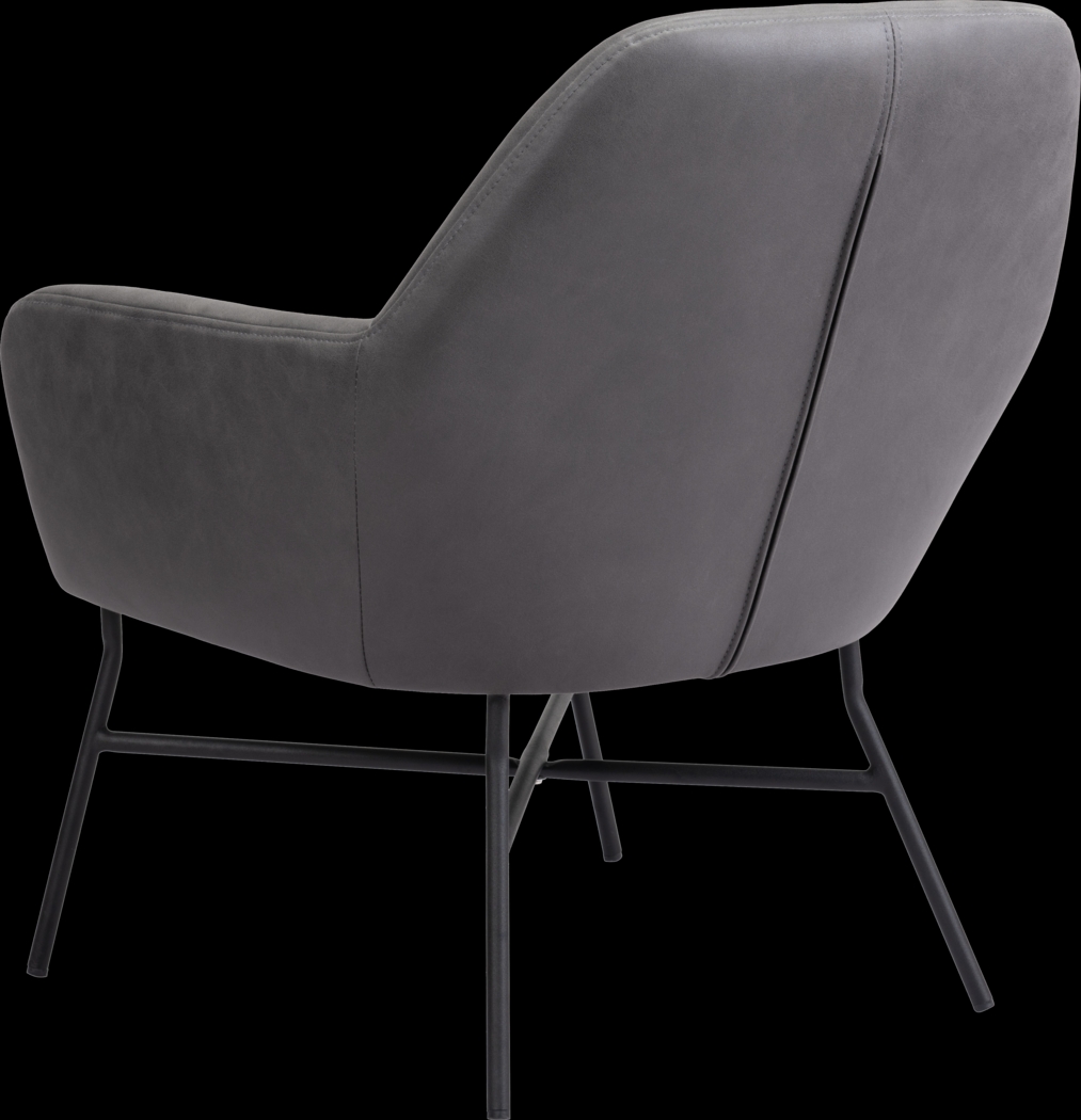 Chevigny Gray Accent Chair - Thumbnail - Image 8