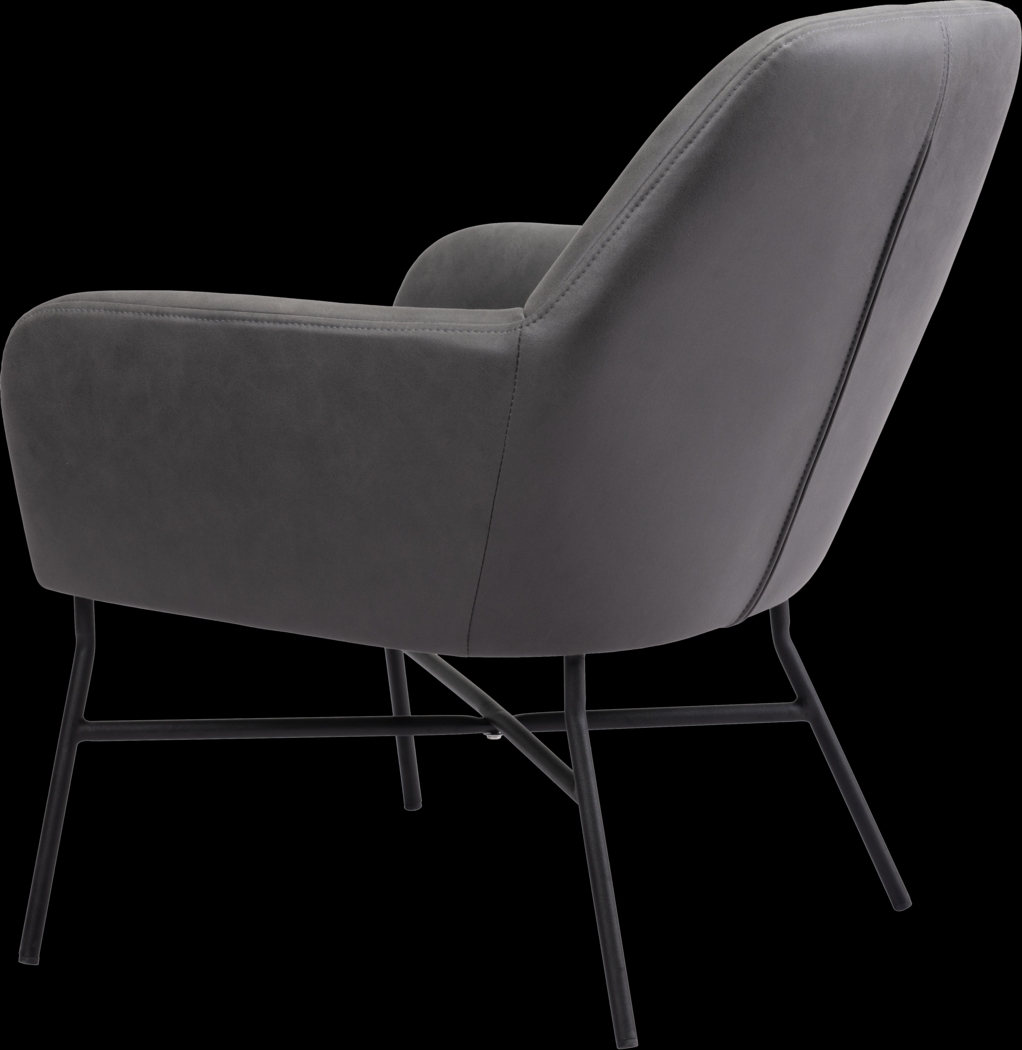 Chevigny Gray Accent Chair - Thumbnail - Image 9