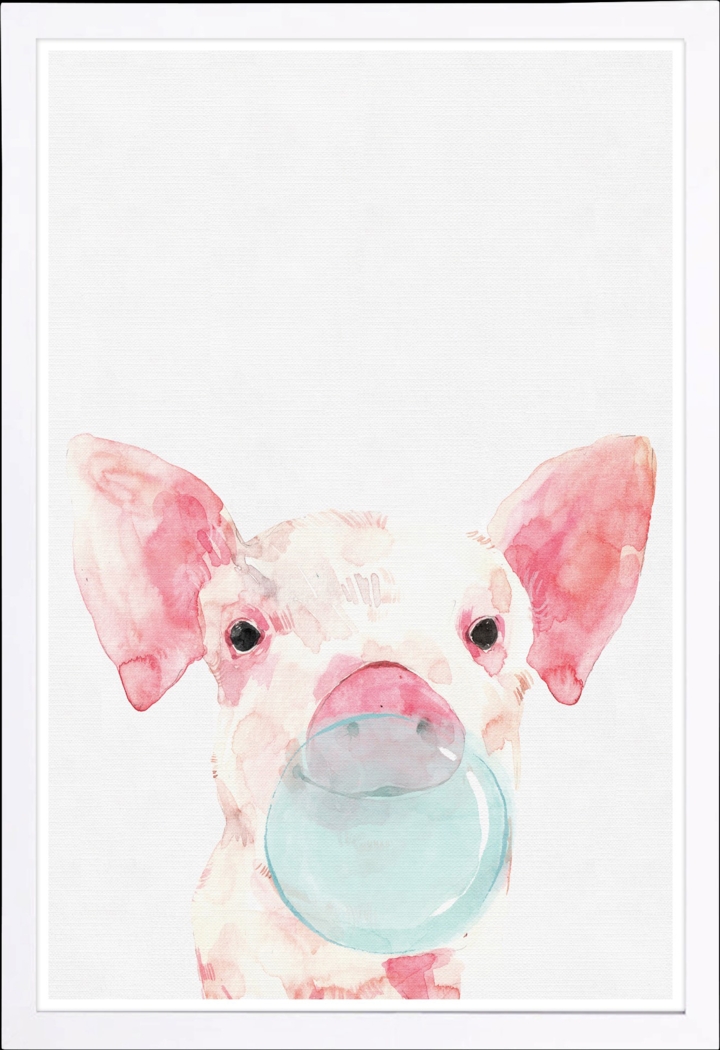 Chewing Sweetness II Pink Artwork - Thumbnail - Image 1