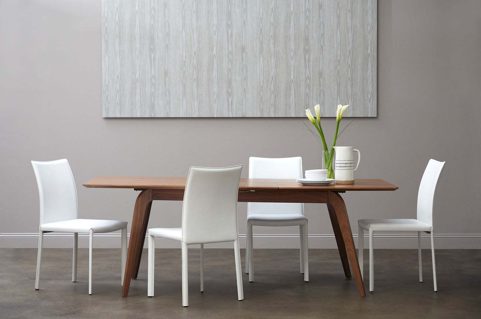 Chewning Walnut Dining Table - Thumbnail - Image 2