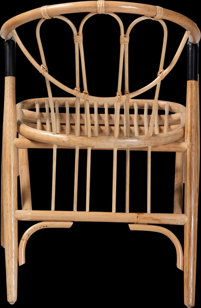 Chezelle Brown Arm Chair - Thumbnail - Image 5