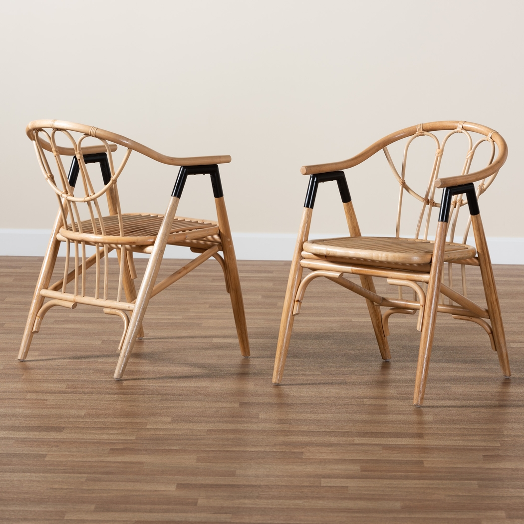 Chezelle Brown Arm Chair - Thumbnail - Image 10