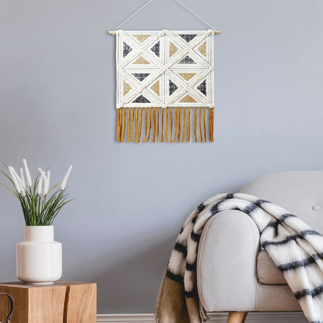 Chiako Ivory Wall Decor - Thumbnail - Image 2
