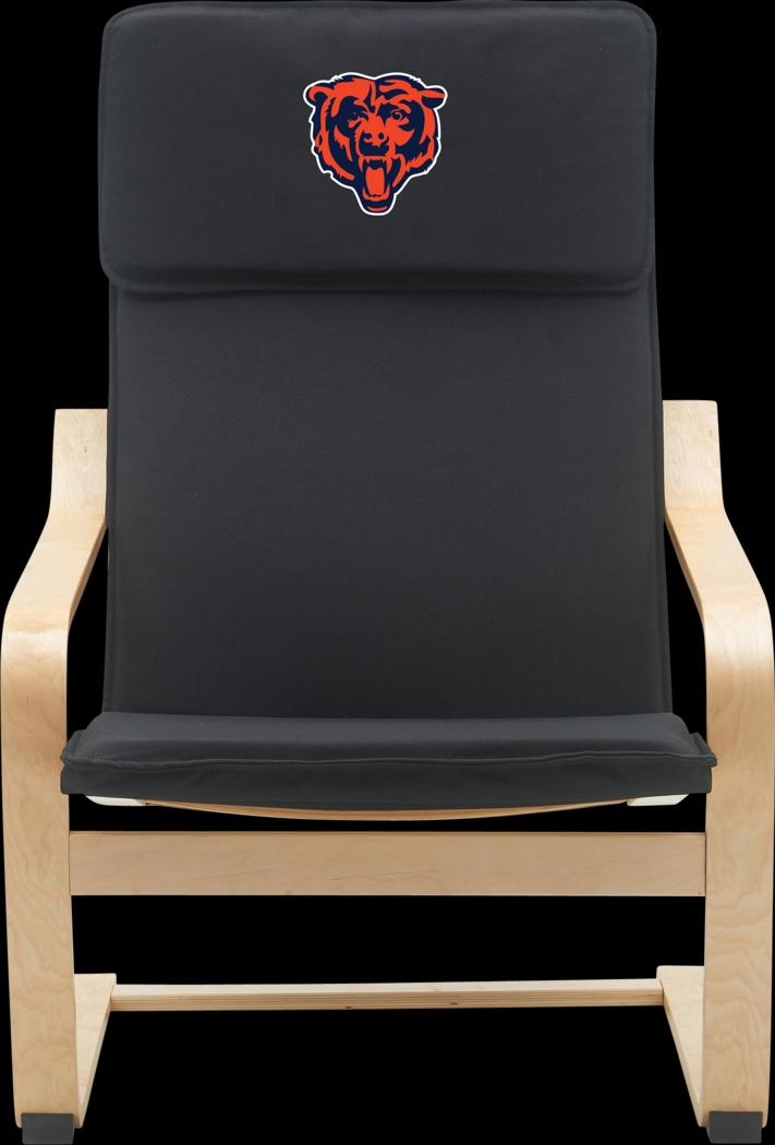 Chicago Bears Black Accent Chair - Thumbnail - Image 3