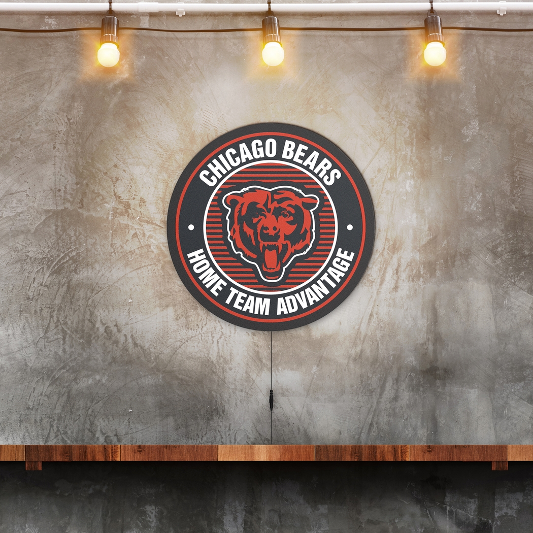 Chicago Bears LED Wall Decor - Thumbnail - Image 2
