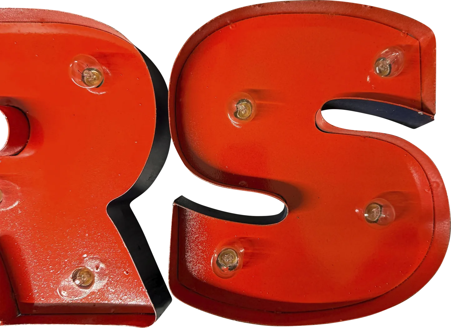 Chicago Bears Orange Metal Wall Decor - Thumbnail - Image 3