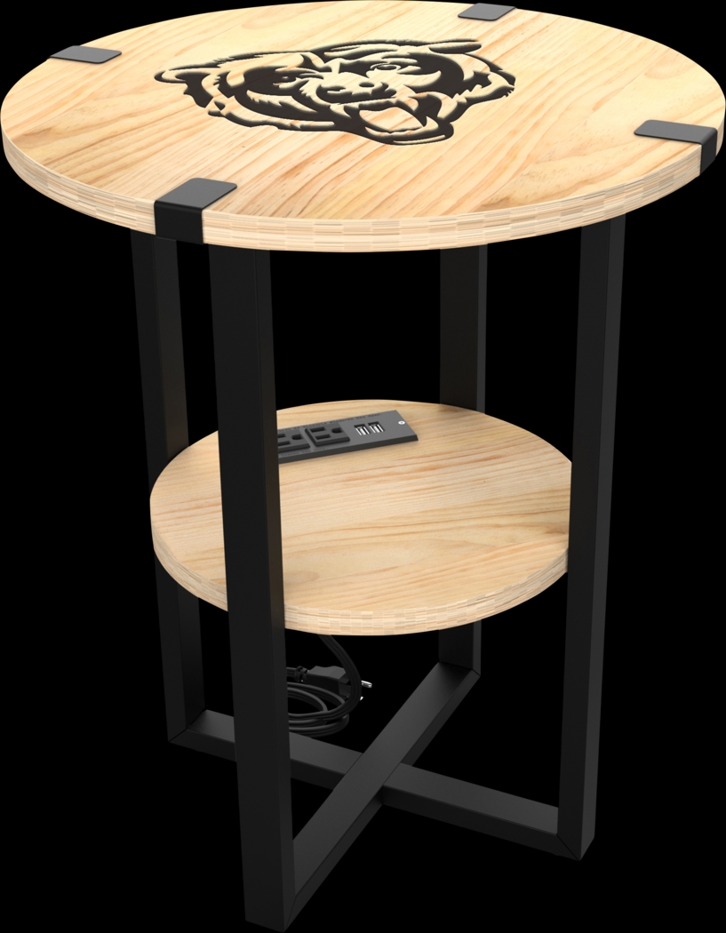 Chicago Bears Side Table - Thumbnail - Image 1
