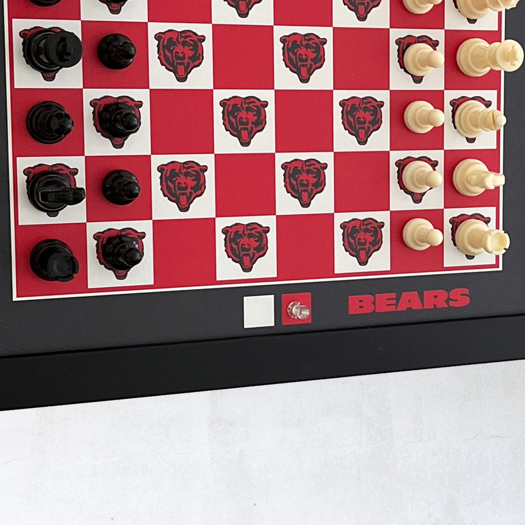 Chicago Bears Wall Chess Set - Thumbnail - Image 4