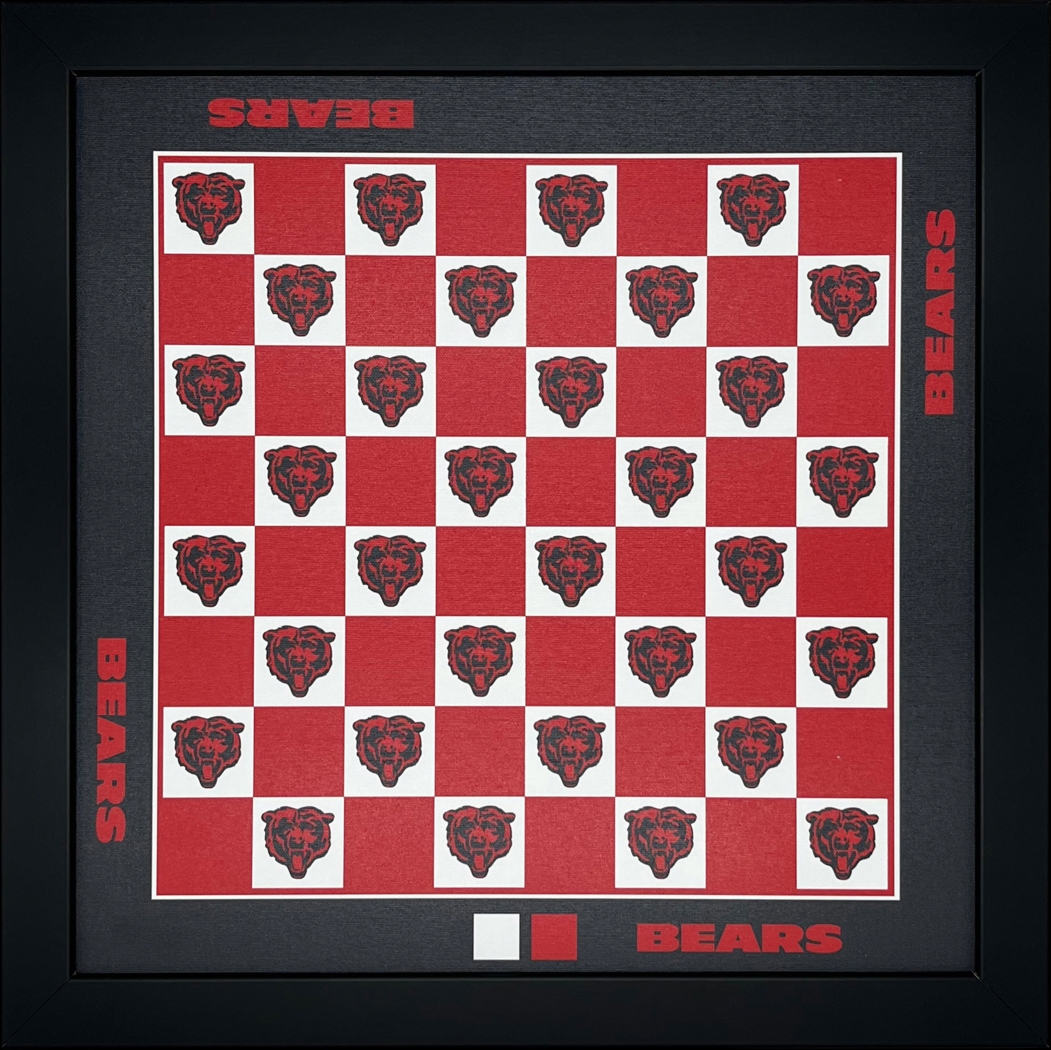 Chicago Bears Wall Chess Set - Thumbnail - Image 1