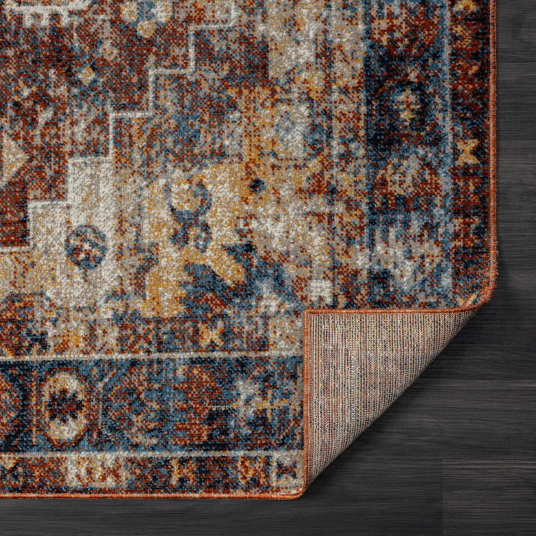 Chichester Blue 7'9 x 9'9 Rug - Thumbnail - Image 3