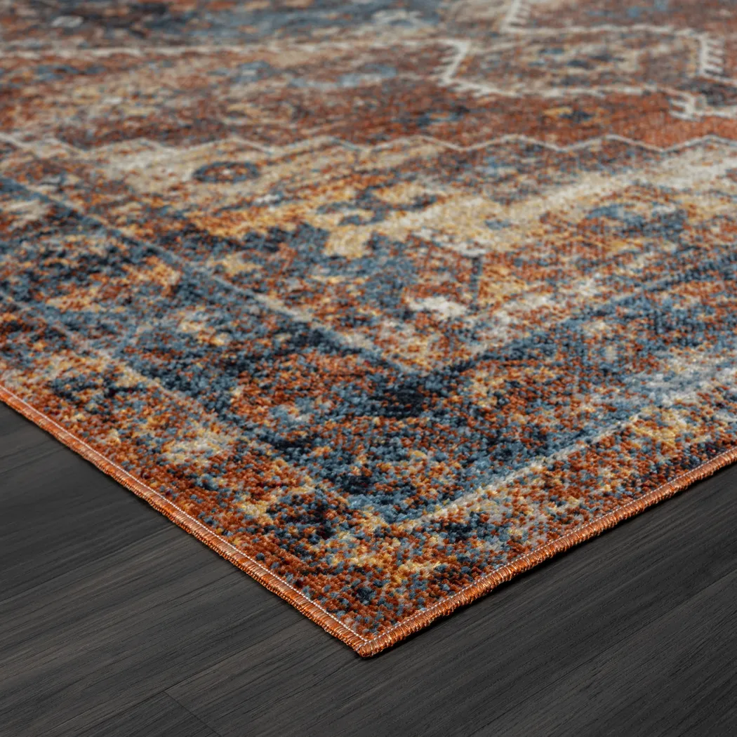 Chichester Blue 7'9 x 9'9 Rug - Thumbnail - Image 5