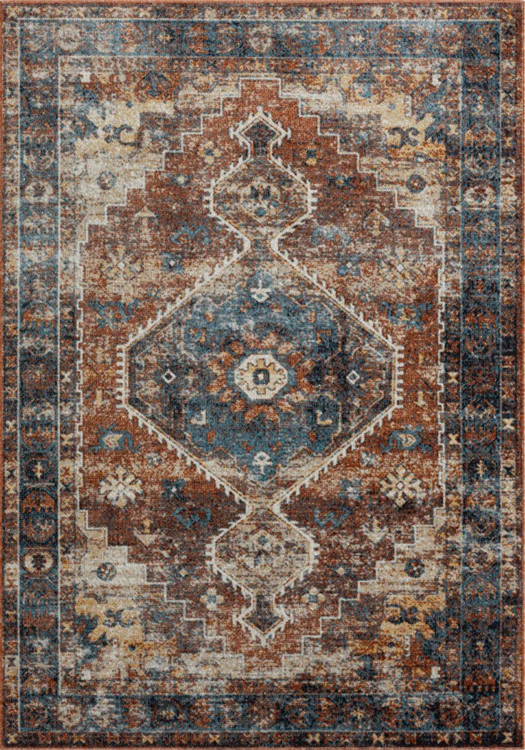 Chichester Blue 7'9 x 9'9 Rug - Thumbnail - Image 1