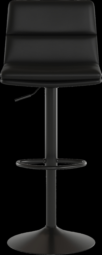 Chickaree Black Barstool, Set of 2 - Thumbnail - Image 7
