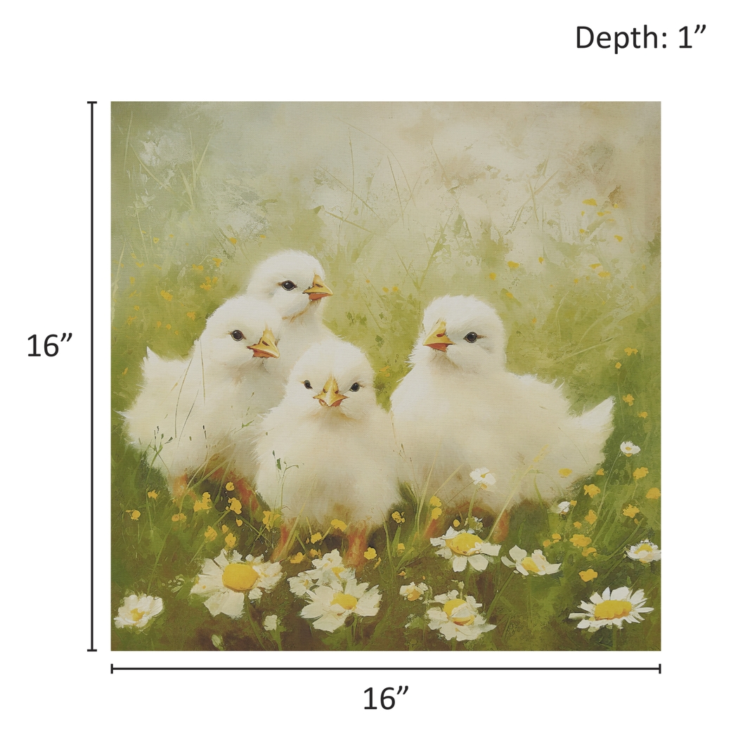 Chicks In The Sun Green Wall Decor - Thumbnail - Image 8