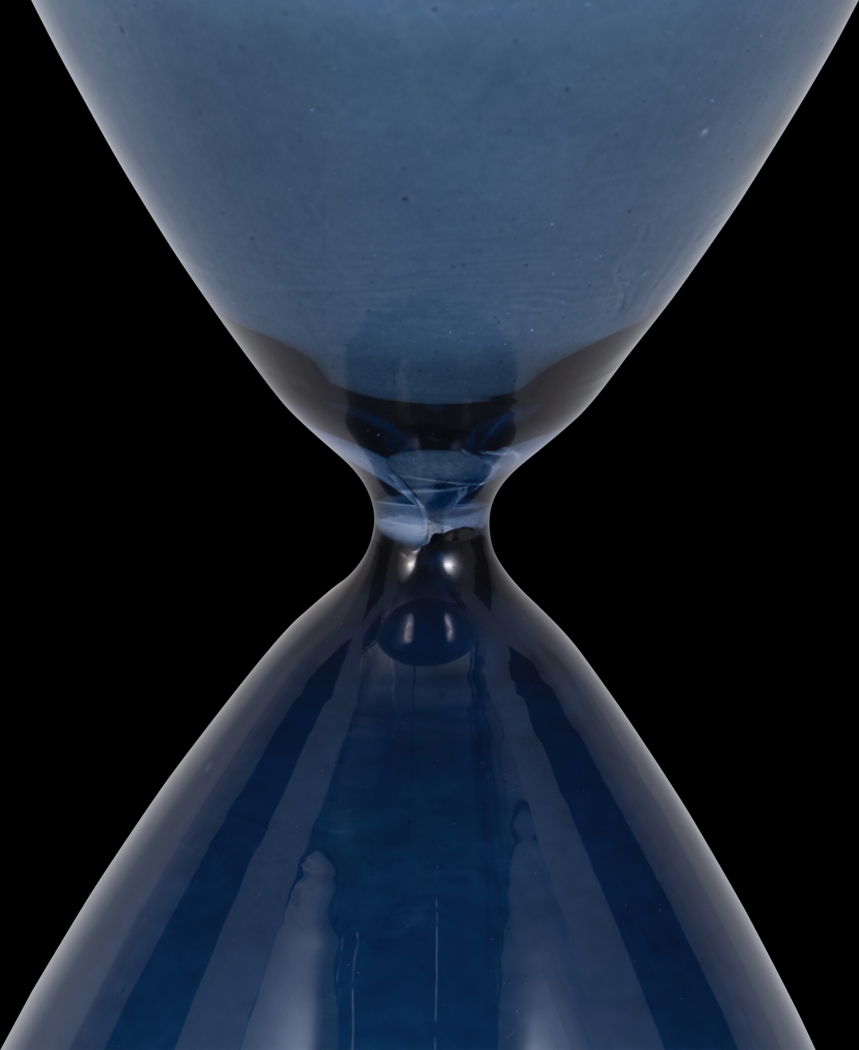 Chicosa Blue 14 in. Hourglass - Thumbnail - Image 5