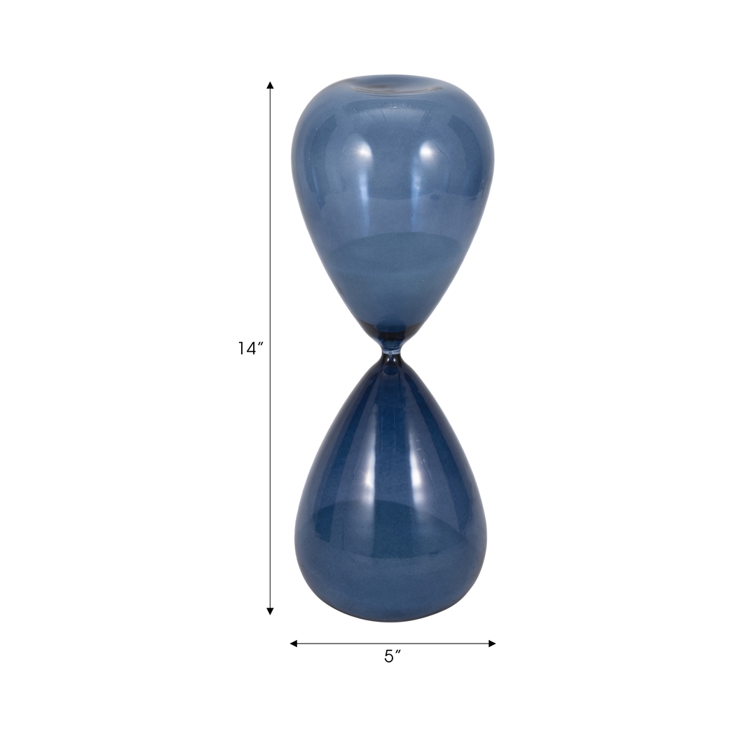 Chicosa Blue 14 in. Hourglass - Thumbnail - Image 6