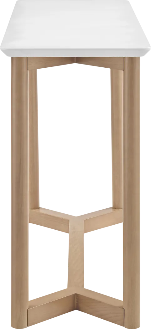 Chicotey White Console Table - Thumbnail - Image 4