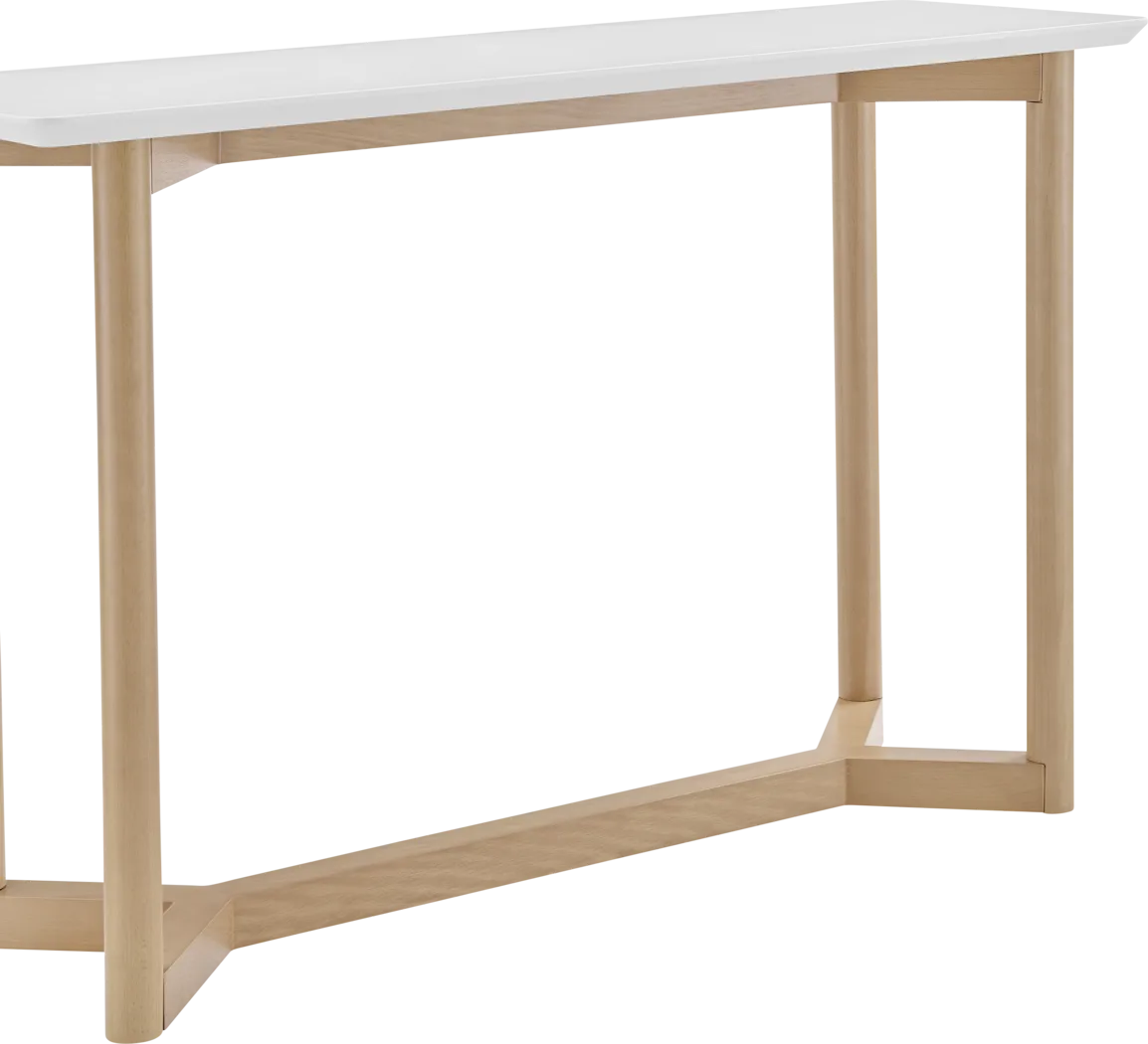 Chicotey White Console Table - Thumbnail - Image 5