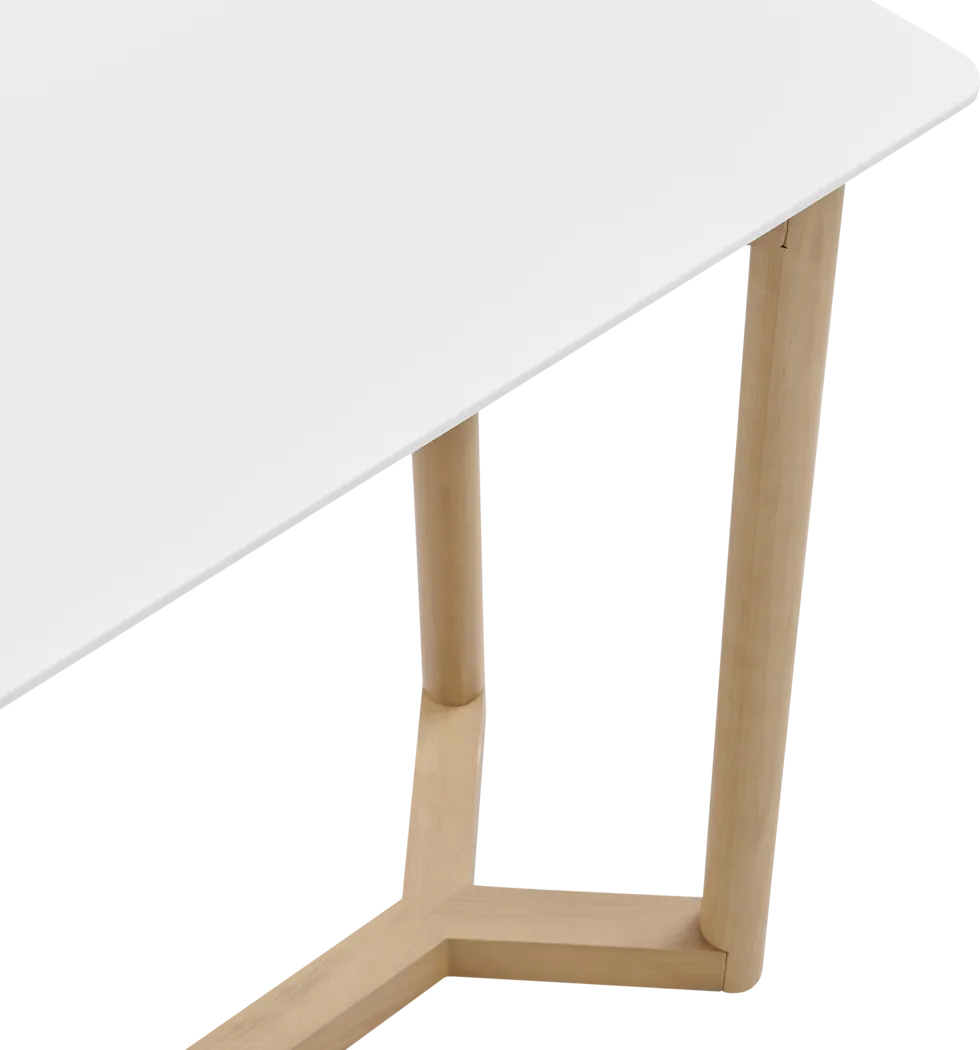 Chicotey White Console Table - Thumbnail - Image 6