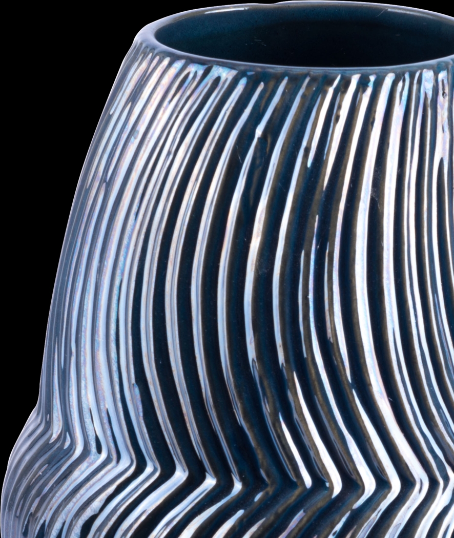 Chidi Blue Large Outdoor Vase - Thumbnail - Image 4