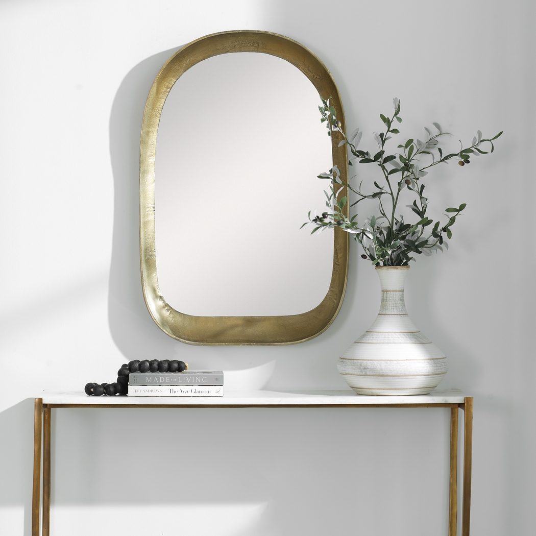 Chieco Brass Mirror - Thumbnail - Image 2